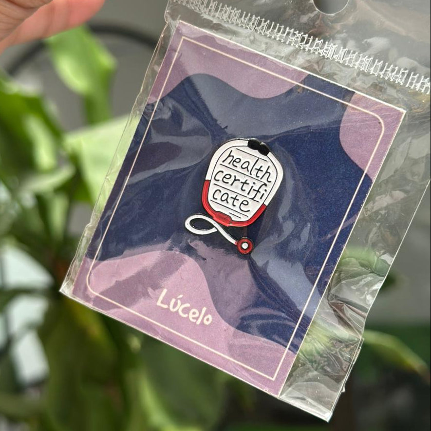 Pin Health certificate