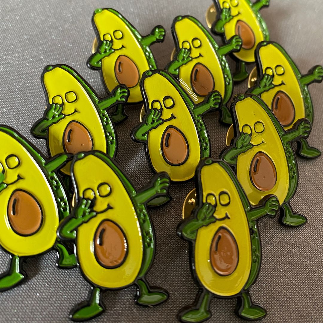 Pin aguacate parchado