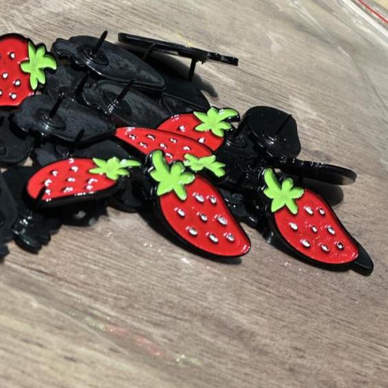 Pin Fresa semillas blancas