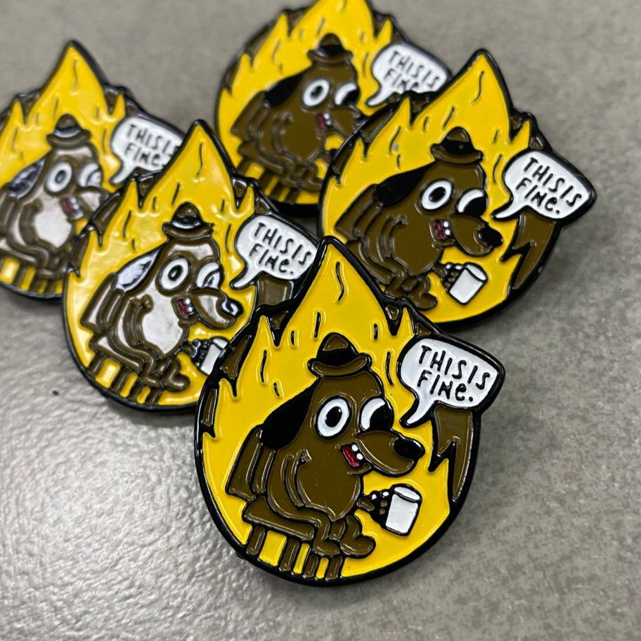 Pin this is fine - perro