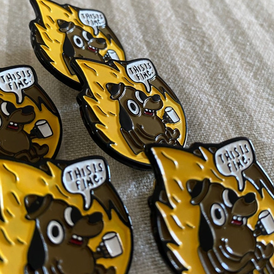 Pin this is fine - perro