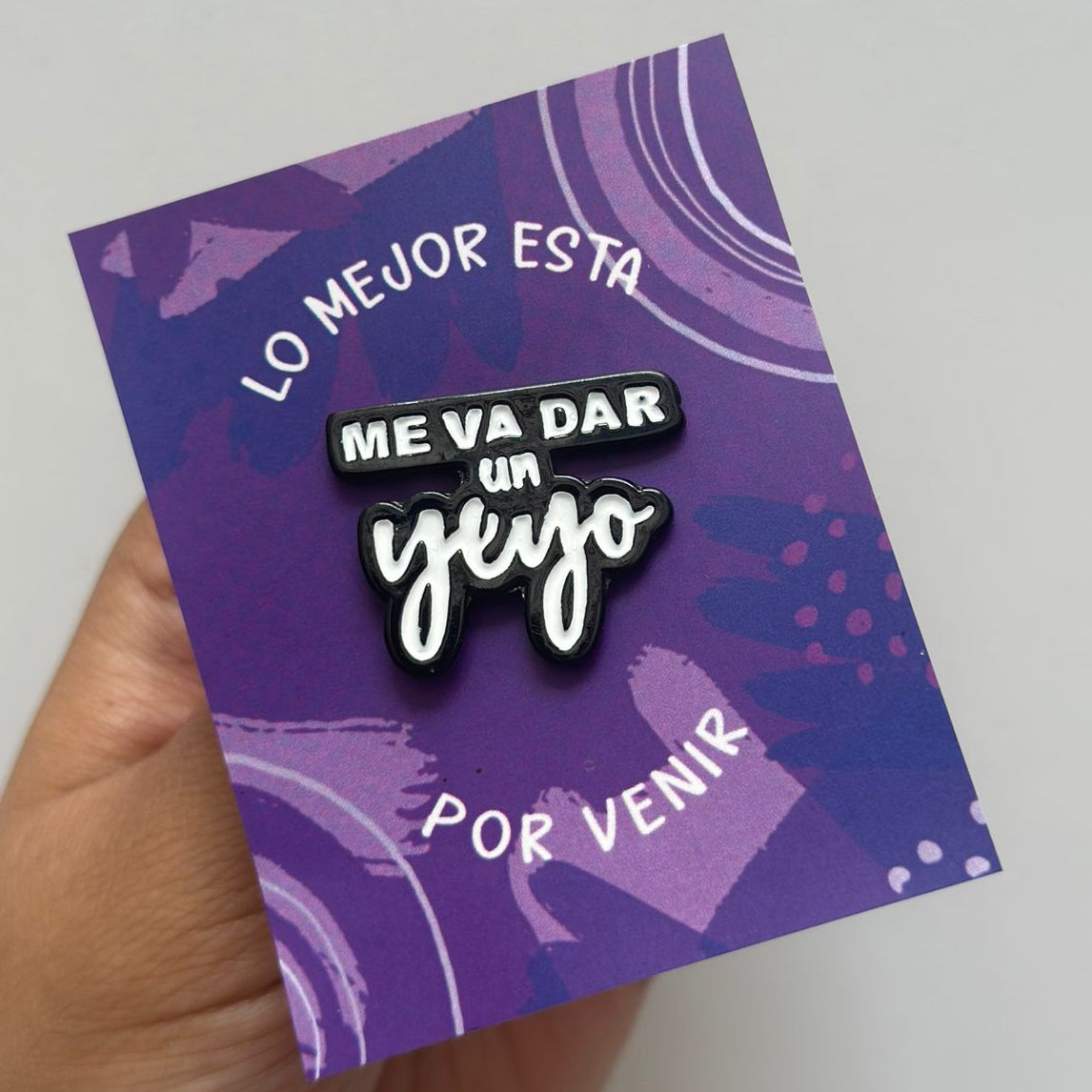 Pin me va a dar un yeyo