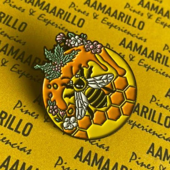 Pin panal de abejas 2