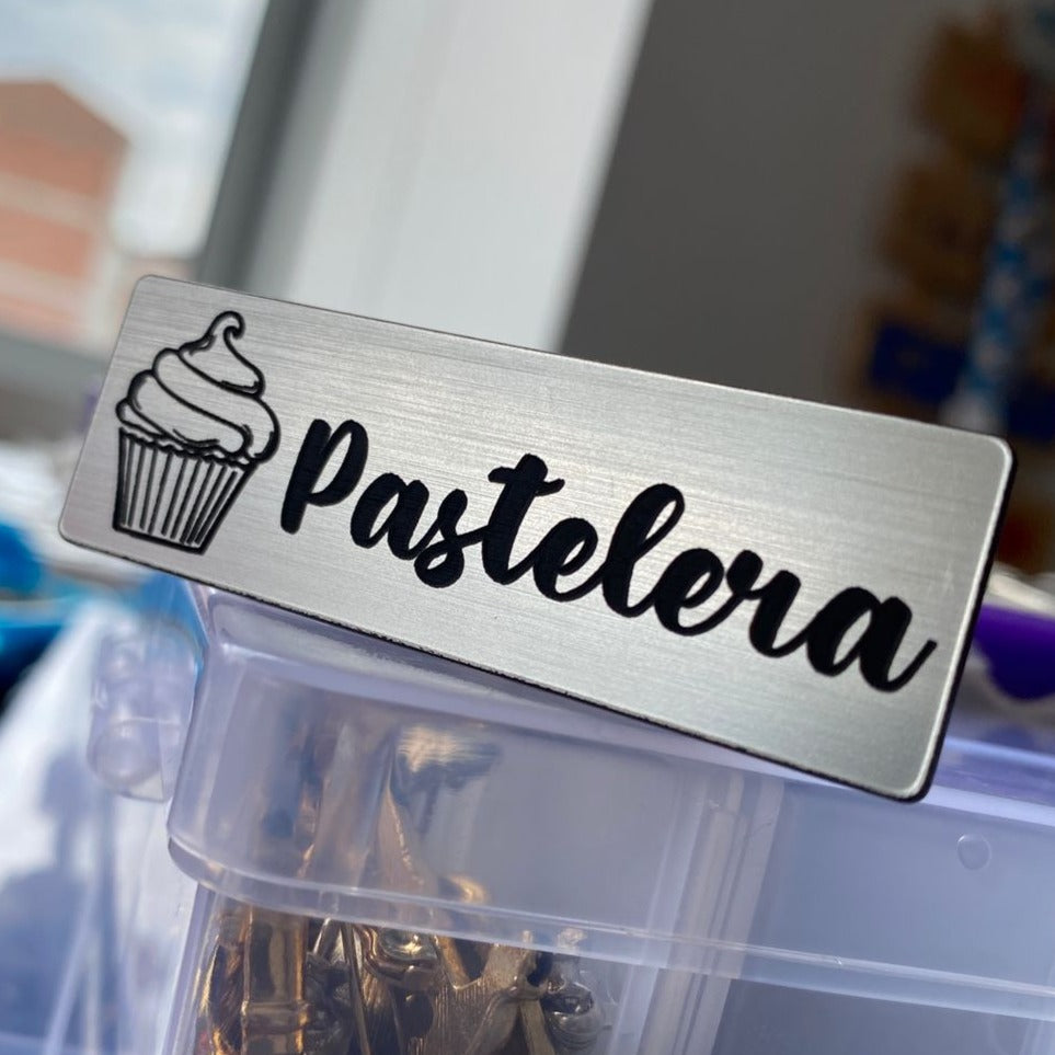 Escarapela Pastelera - Grabado sobre pasta dura