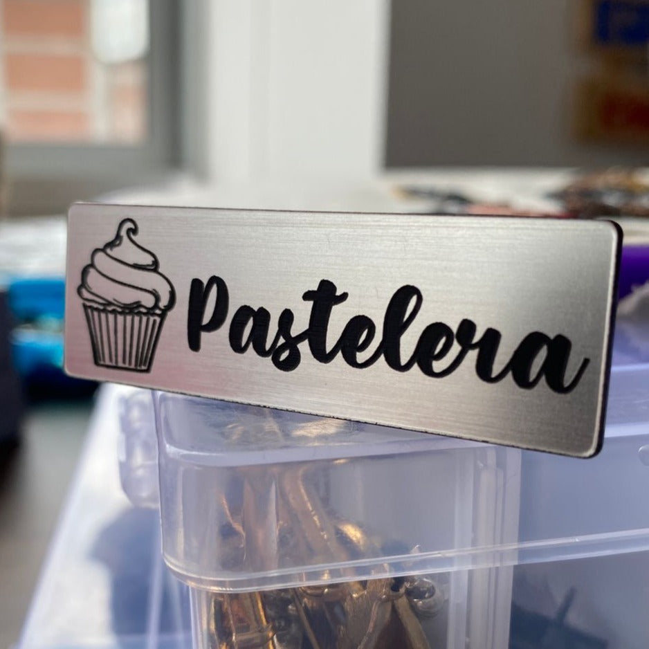 Escarapela Pastelera - Grabado sobre pasta dura