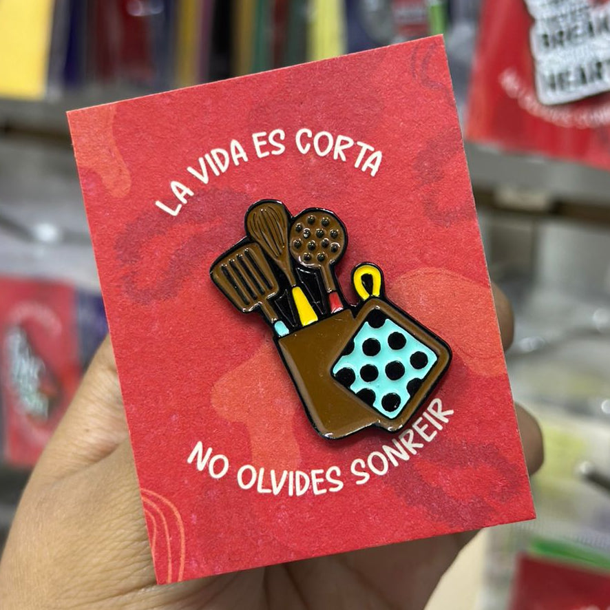 Pin utensilios de cocina