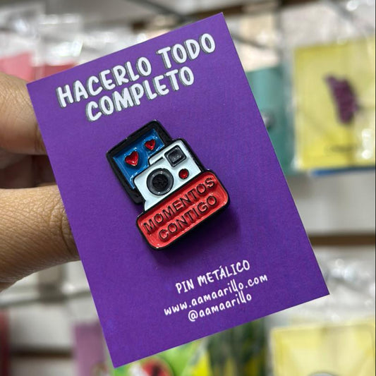 Pin Camara momentos contigo