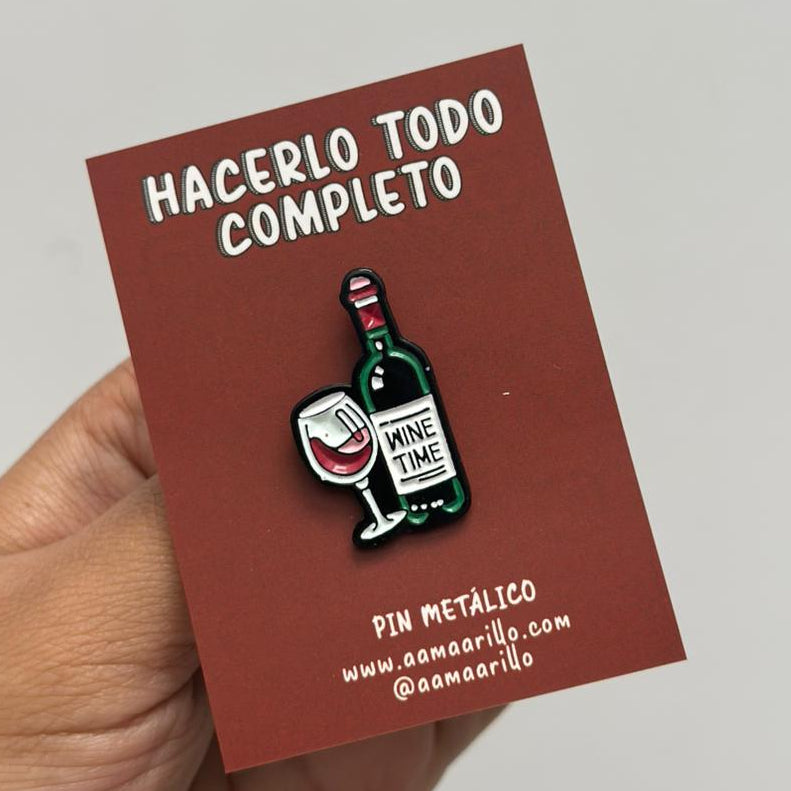 Pin copa de vino