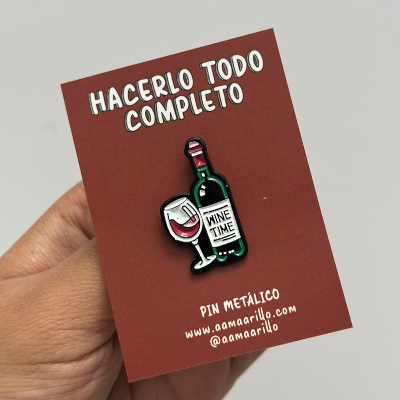 Pin copa de vino