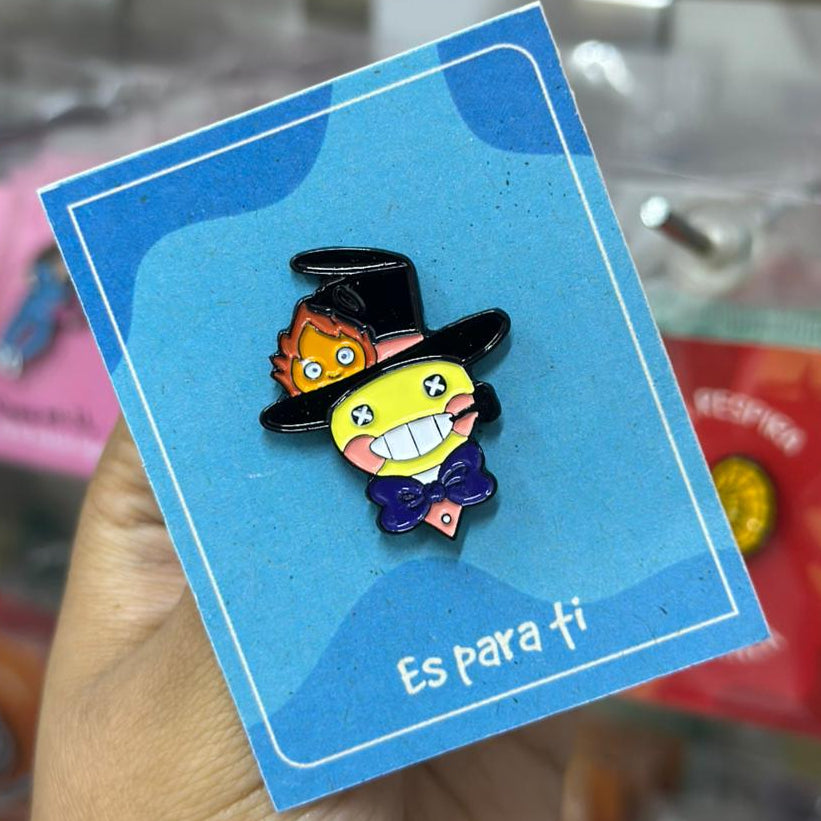 Pin el castillo ambulante