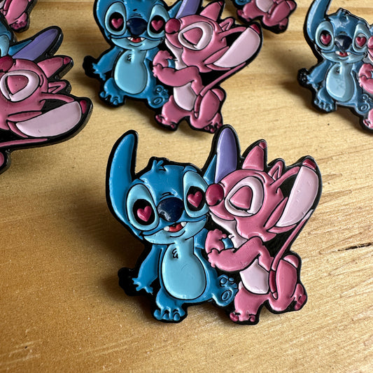 Pin Stich y Angel