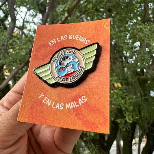 Pin Snoopy Alitas