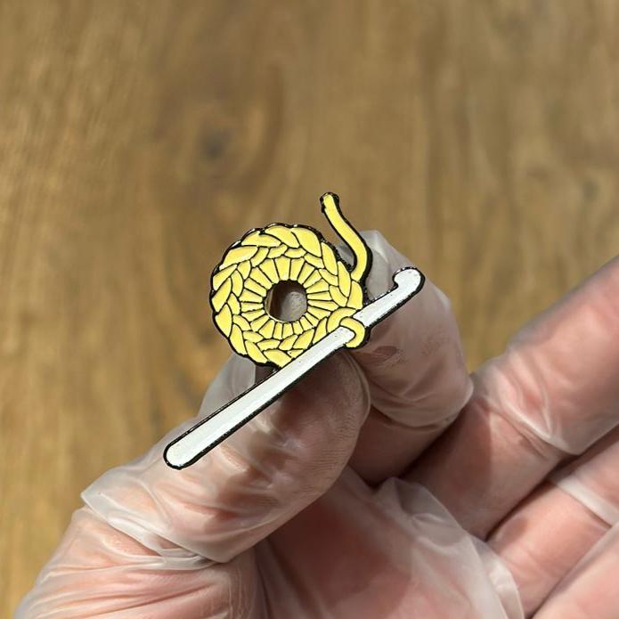 Pin Aguja de crochet