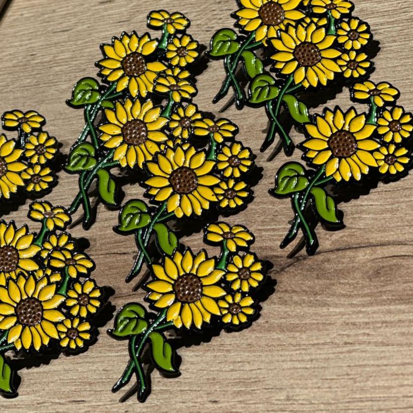 Pin Girasoles varios