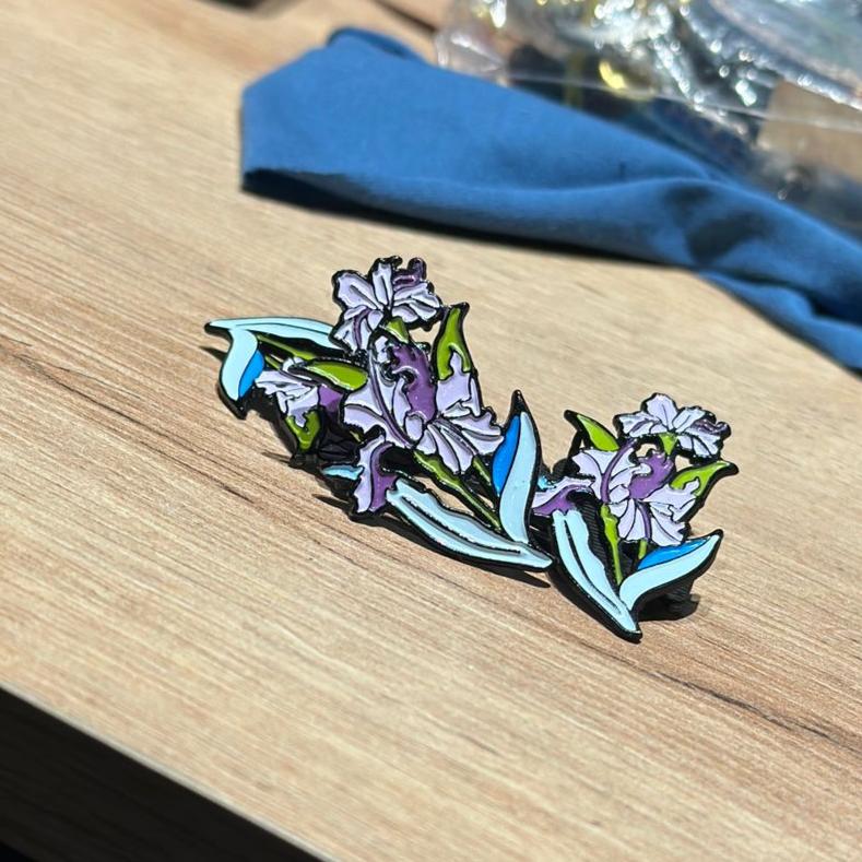 Pin Orquídea