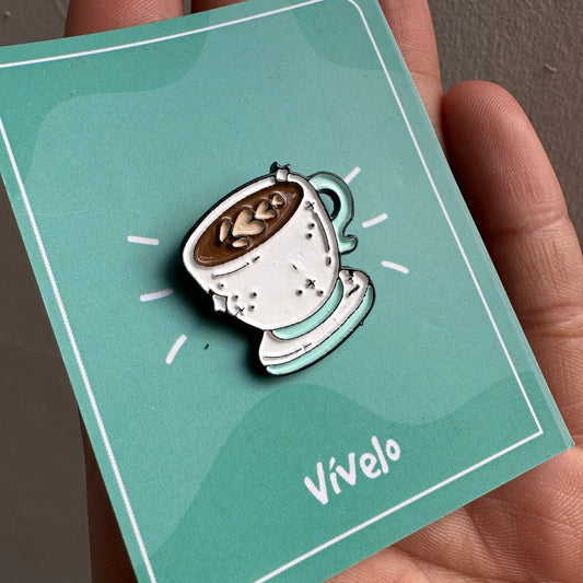 Pin taza de café