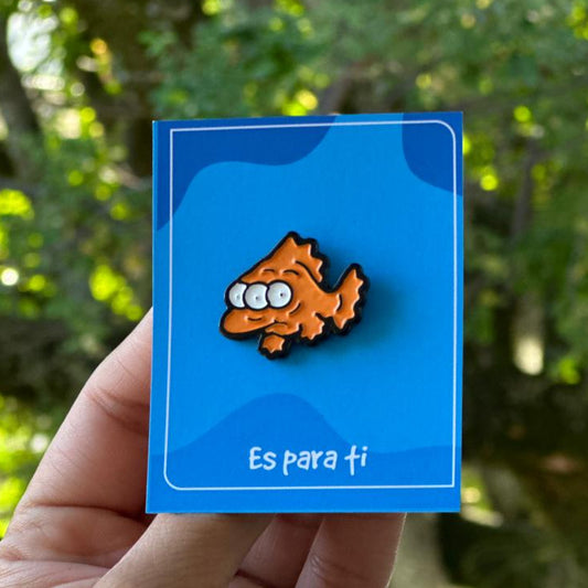 Pin pez 3 ojos