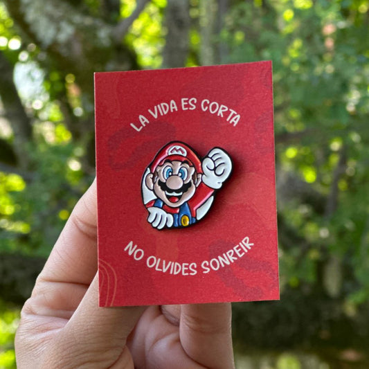 Pin Mario Bros rostro