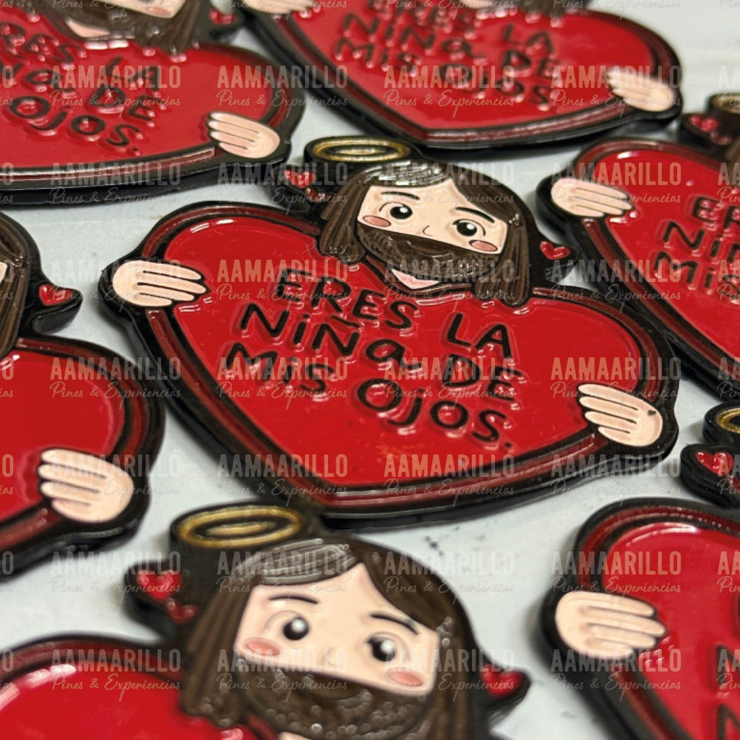 Iman eres la niña de mis ojos, Jesús / Rojo