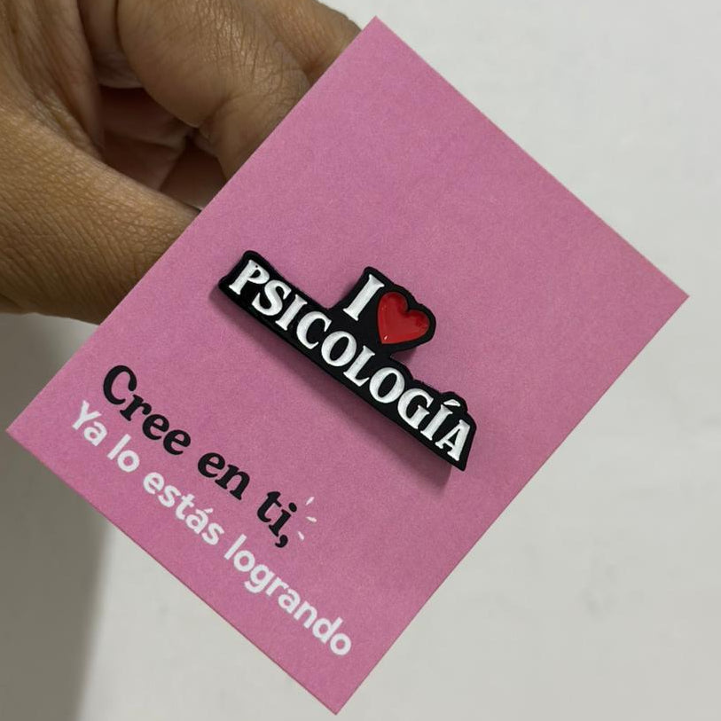 Pin I love psicologia
