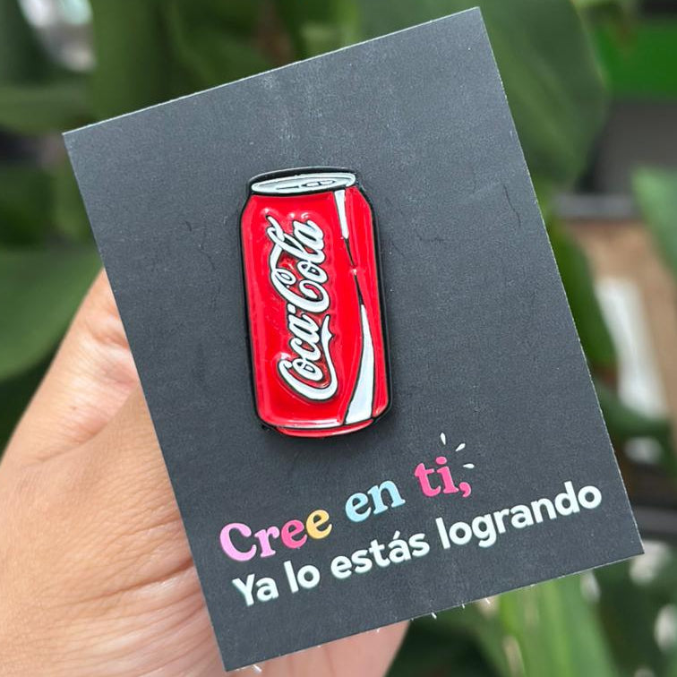 Pin lata de cocacola