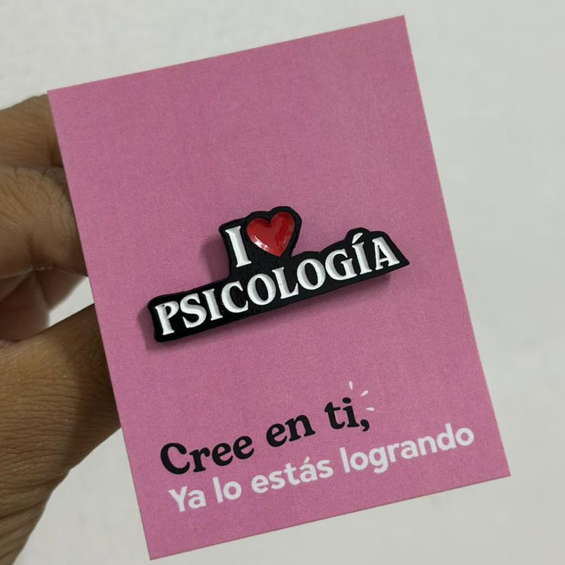 Pin I love psicologia