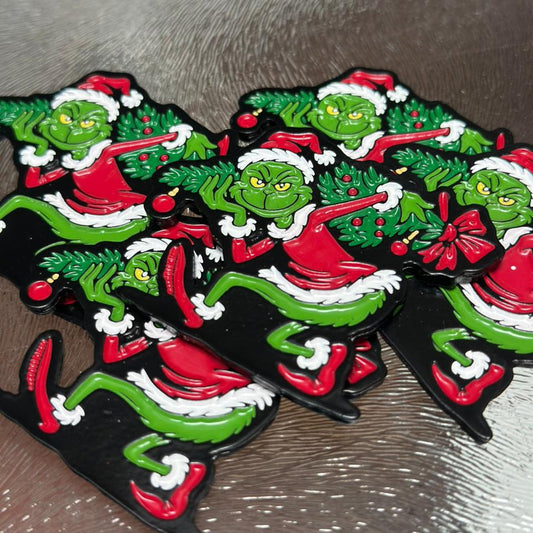 Iman Grinch robando la navidad