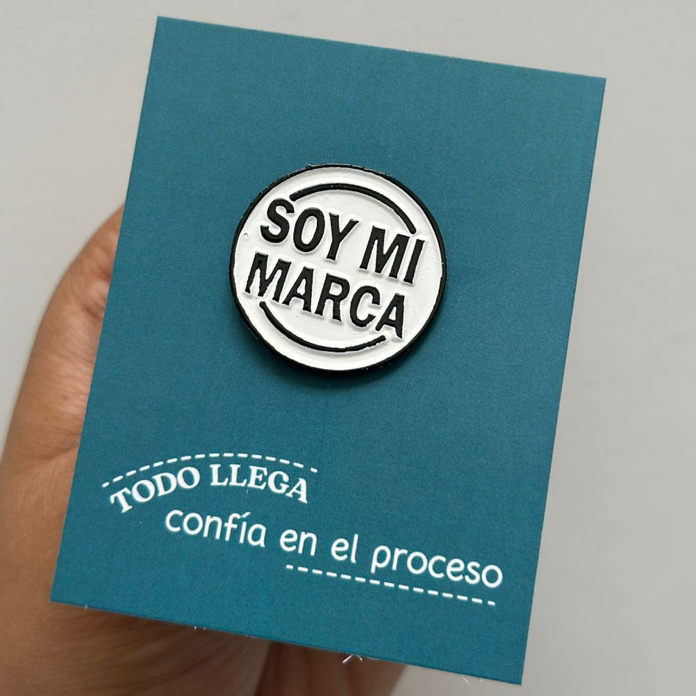 Pin soy mi marca
