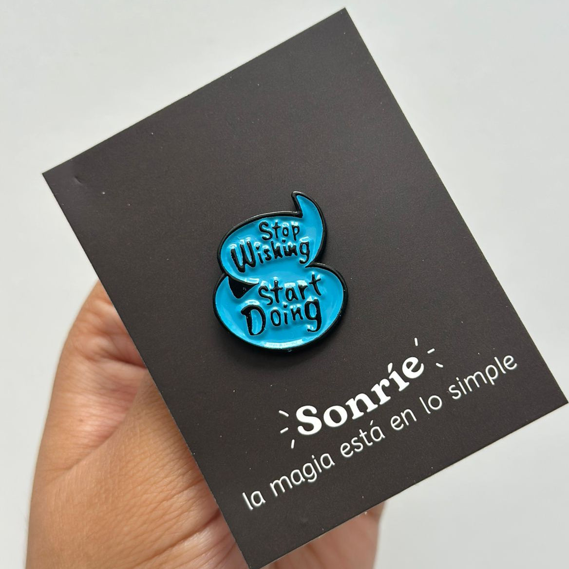 Pin stop wishing star doing