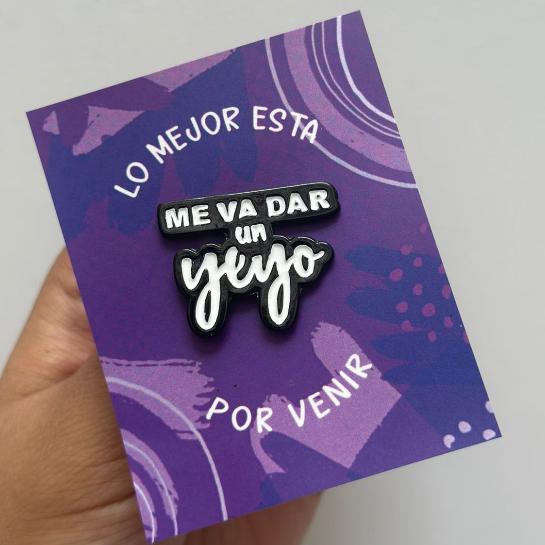 Pin me va a dar un yeyo