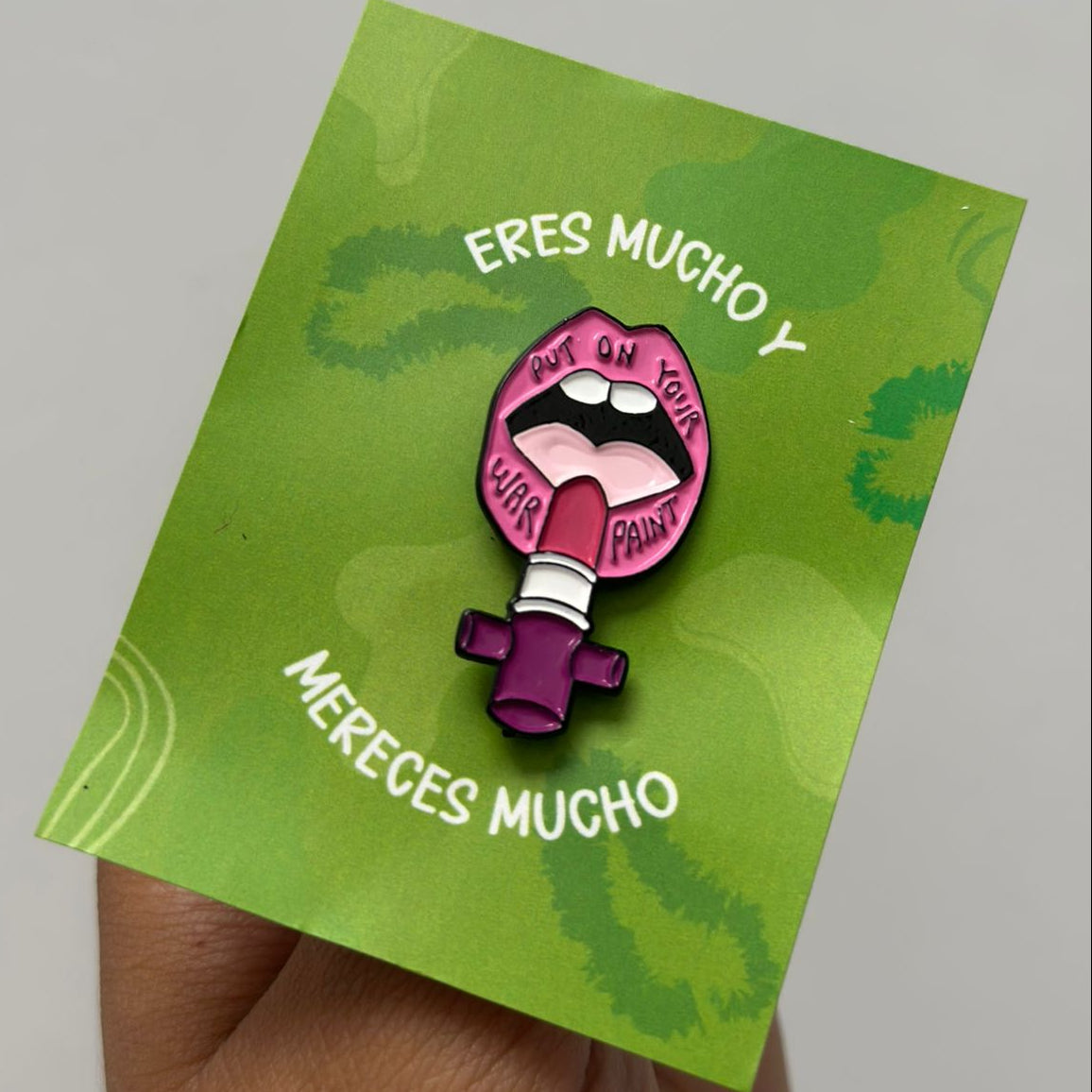 Pin put on your war paint