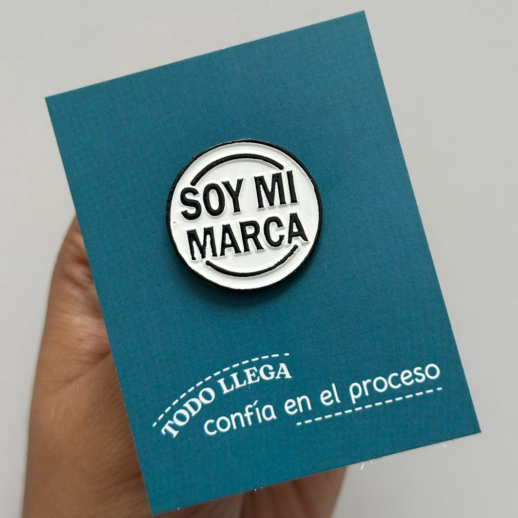 Pin soy mi marca