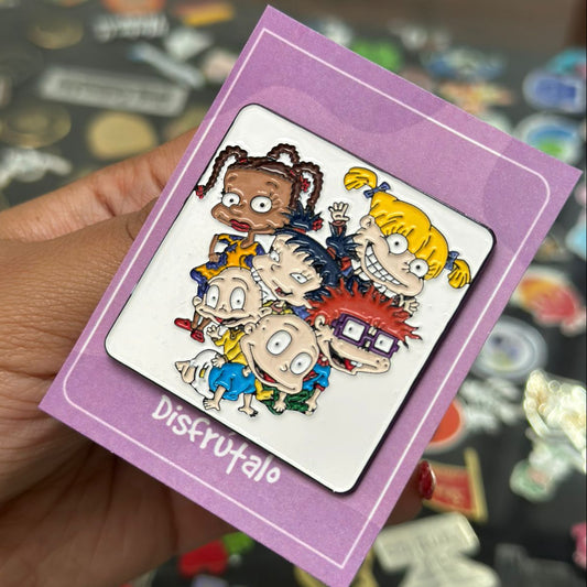 Pin Rugrats cuadrado