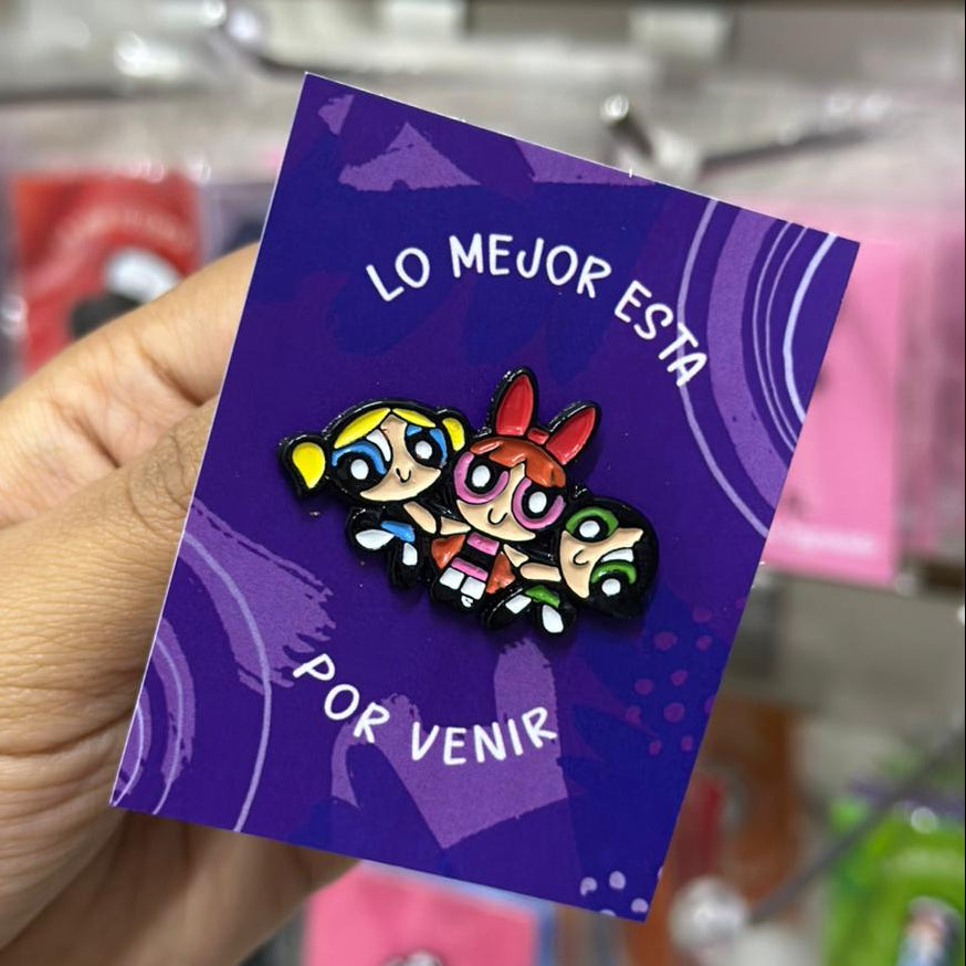 Pin las chicas super poderosas sonriendo