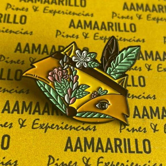 Pin zorro artesanal