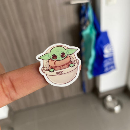 Pin Baby Yoda plano