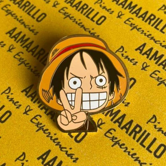 Pin Luffy peace