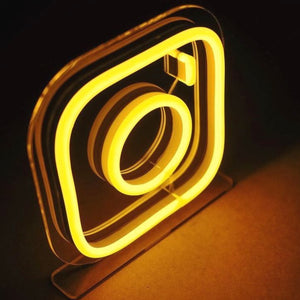 Logo Instagram - Neon Flex
