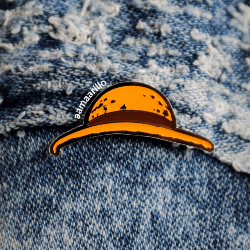 Pin sombrero Luffy